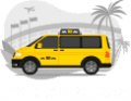 מונית גדולה במרום נווה